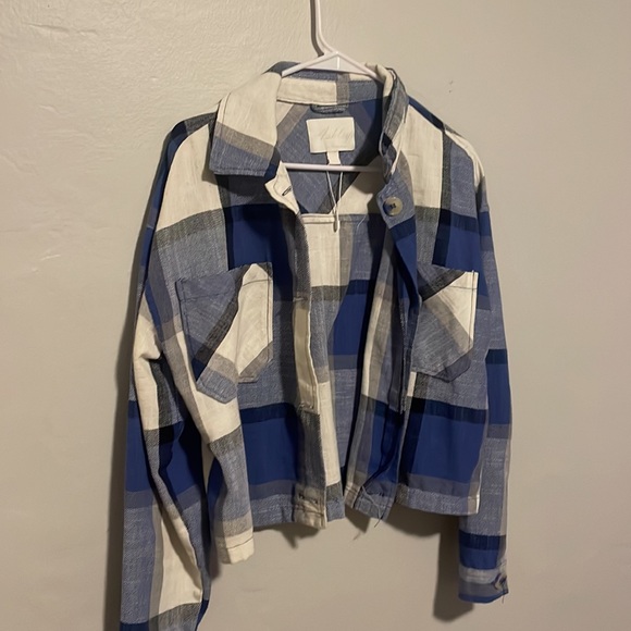 ASHLEY By 21 International Plaid Button Down Shirt - Picture 2 of 3